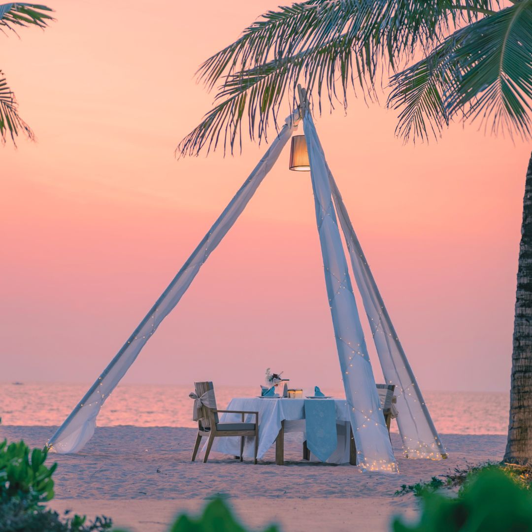 Angsana Laguna Phuket Beachfront Sunset Dinner